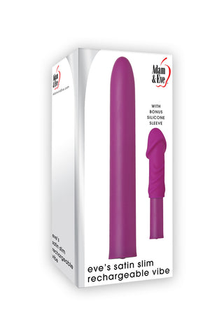 Eve's Satin Slim Rechargeable Vibe
