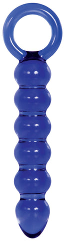 Cobalt Glass Dildo