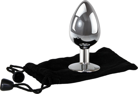 Pink Gem Anal Plug - Large