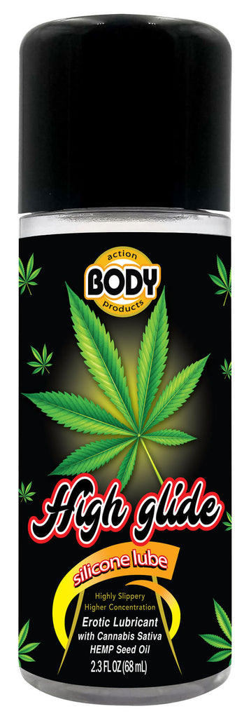 High Glide Erotic Lubricant Oz Bottle