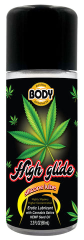 High Glide Erotic Lubricant Oz Bottle