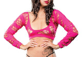 Wild Design Mesh Crotchless Leggings - One Size