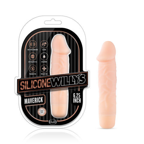 Silicone Willy's - Maverick - 6.25 Inch Vibrating Dildo