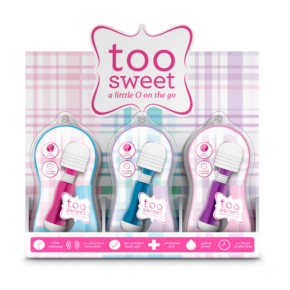 Vive - Too Sweet Pdq-pos Display of 12 Pieces  Assorted