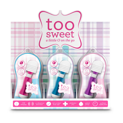 Vive - Too Sweet Pdq-pos Display of 12 Pieces  Assorted