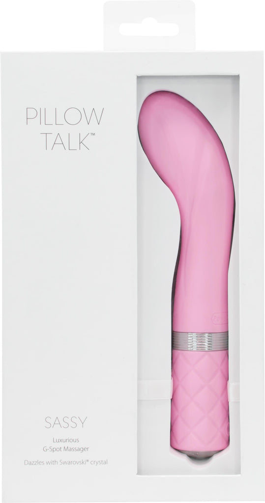 Pillow Talk Sassy G-Spot Vibe With Swarovski Crystal