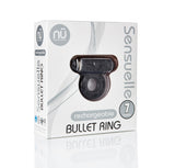 Sensuelle 7 Function Rechargeable Bullet Ring.