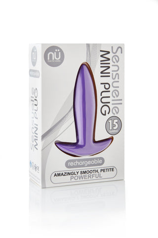 Sensuelle 15 Function Mini Plug - Purple
