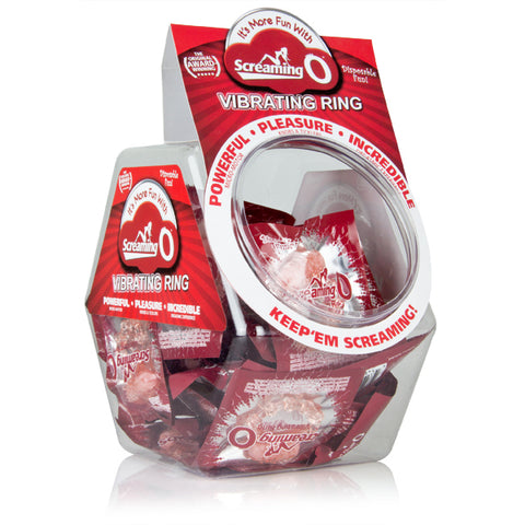 The Screaming O Vibrating Ring - 48 Piece Fishbowl