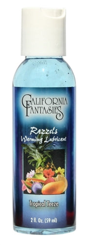 Razzels Warming Lubricant - Tropical Teeze - Oz. Bottle