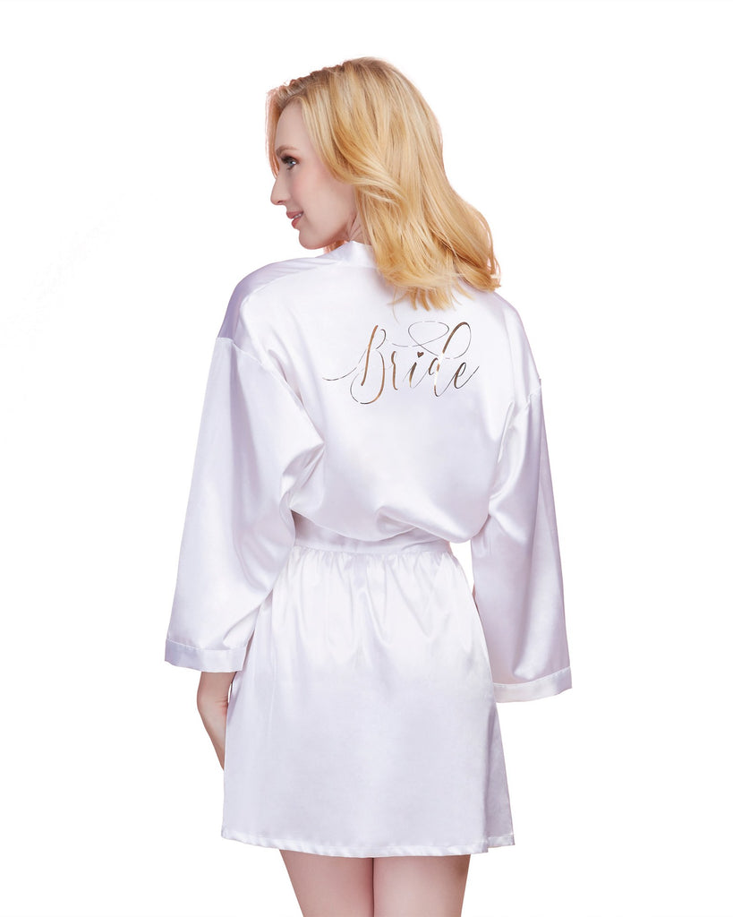 Bride Robe - X-Large - White