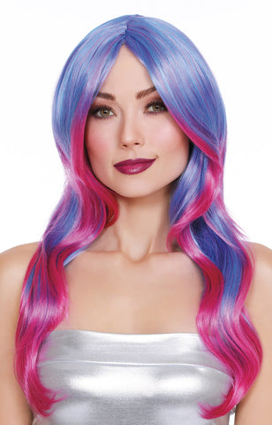 Layered Long Wig With Faux Ombre