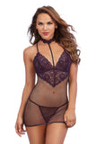 Chemise and G-String Set - One Size -