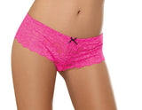 Open Crotch Lace Boy Short