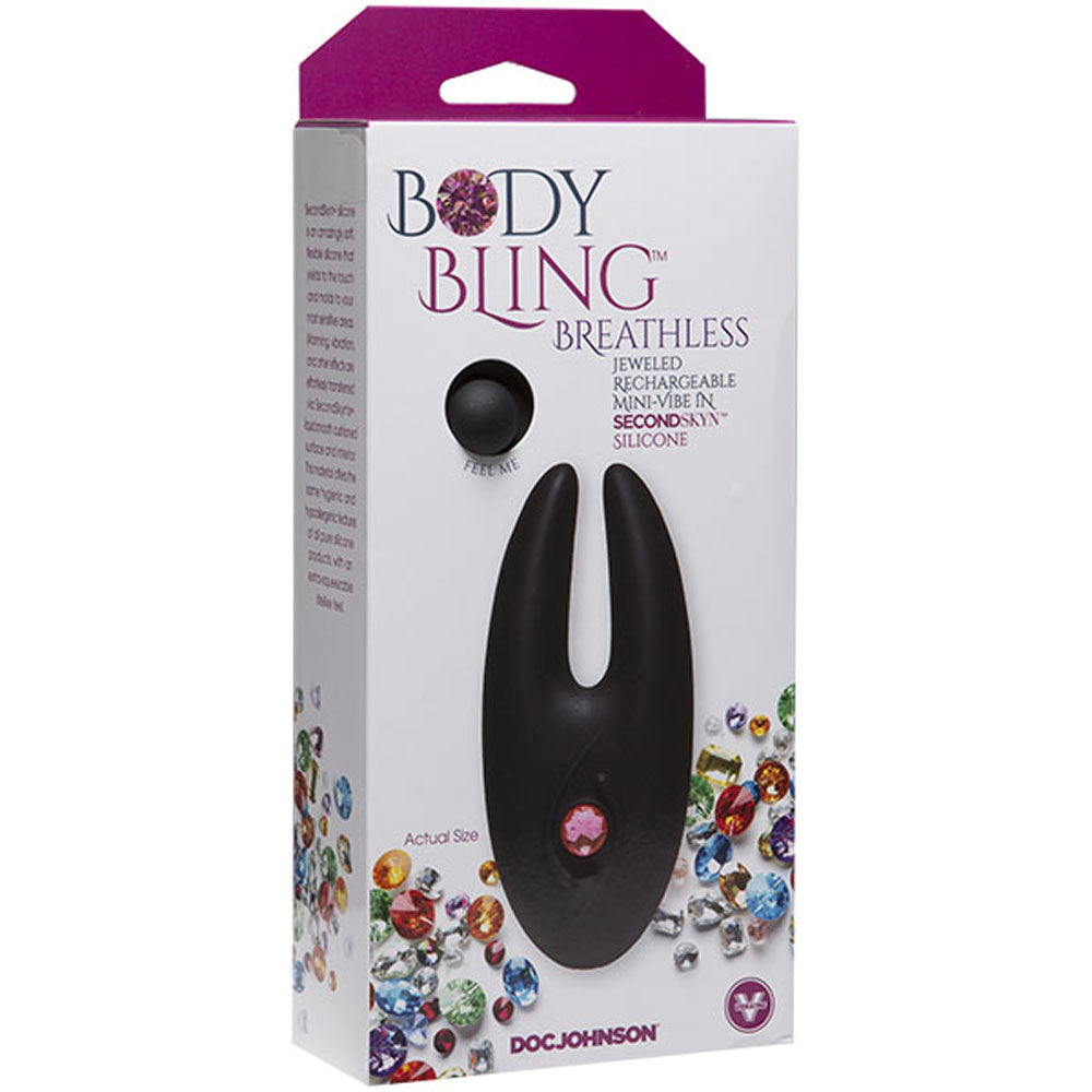 Body Bling - Clit Cuddler Mini-Vibe in Second Skin Silicone -