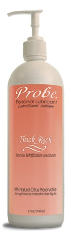Probe Personal Lubricant Thick Rich Oz