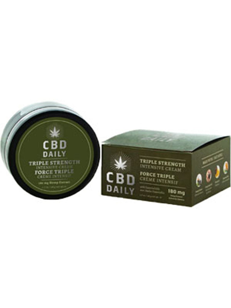 Cbd Daily Triple Strength Intensive Cream 1.7 Fl Oz. 180mg
