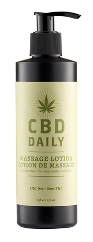 Cbd Daily Massage Lotion 8 Oz