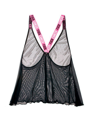 Fuck Cancer Tank Top - Black - M-l