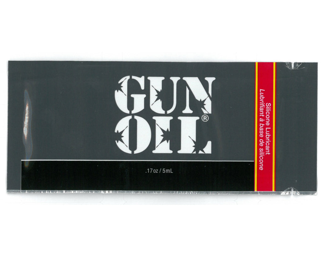 Gun Oil 1.7 Oz. Foil Packets - 50 Piece Bag