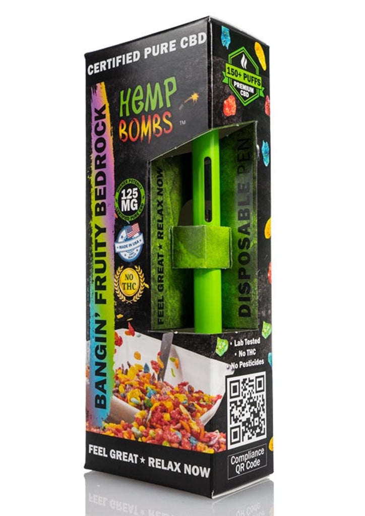 Hemp Bombs Disposable Vape 125mg