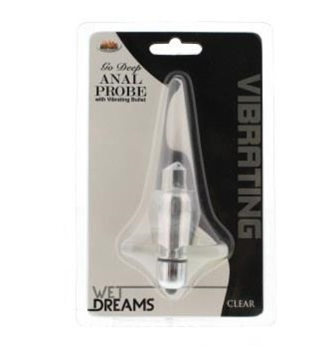 Wet Dreams Go Deep Anal Probe With Vibrating Bullet