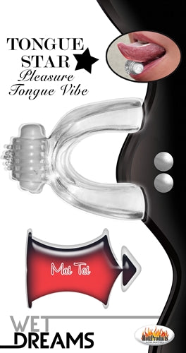 Tongue Star Tongue Vibe With 10 ml Lube