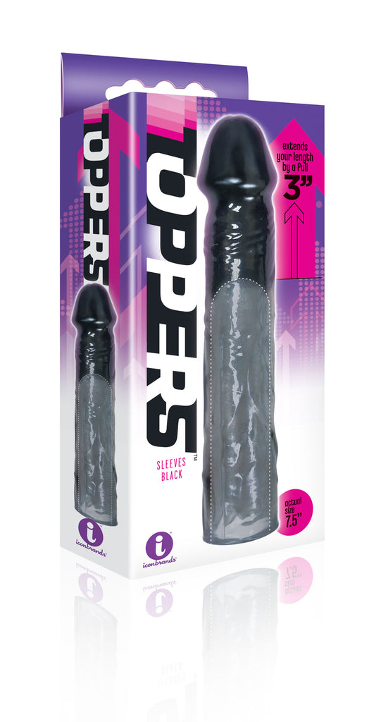 The 9's Toppers Black Extender Sleeve