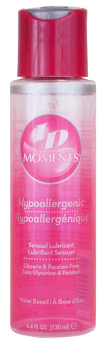 ID Moments Hypoallergenic Water Based Lubricant 4.4 Fl Oz. - 130ml