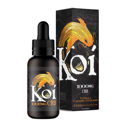 Gold Koi - Vanilla Caramel Custard