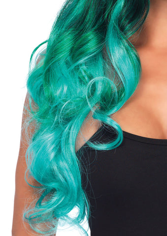 Ombre Jewel Long Wavy Wig