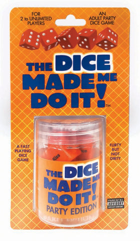 The Dice Made Me Do It - Party Edition