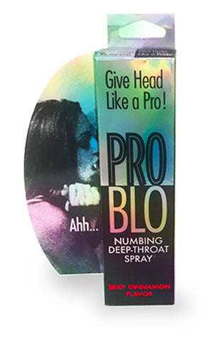 Problo Numbing Deep-Throat Spray - Sexy Cinnamon 1 Fl Oz 29ml