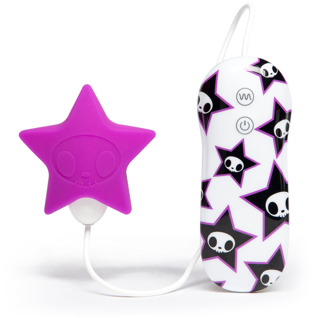 Tokidoki 10 Function Silicone Clitoral Vibrator -  Star - Purple