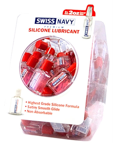 Swiss Navy Silicone - 100 Count Bowl - 20ml Bottles