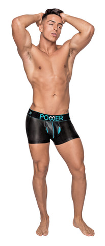 Lazer Mesh - Mini Short - - Black