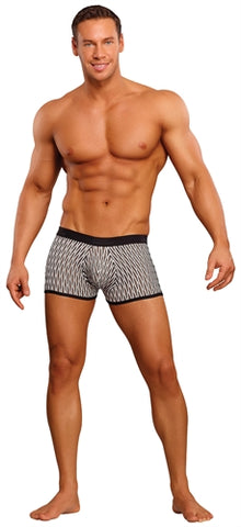 Wave Mini Pouch Short - Small - White and Black