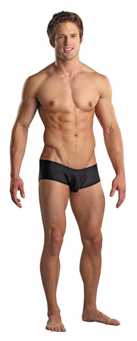 Euro Male Spandex - Micro Mini Pouch Short - Medium - Black