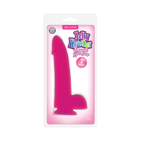 Jelly Rancher Smooth Rider Dong - Inches - Pink