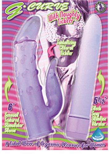 G-Curve With Naughty Tickler-Lavender