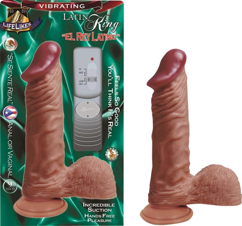 Lifelike Vibrating Latin King