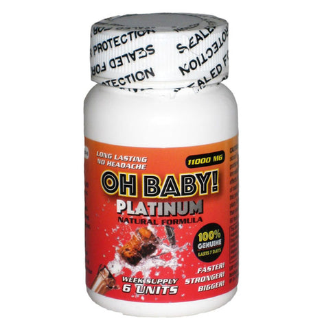 Oh Baby! – Week Supply Male Enhancement 6 Count