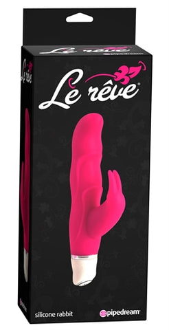 Le Reve Silicone Sweetie Rabbit - Dark Pink