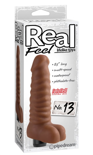 Real Feel Life Like Toyz #13 - Brown