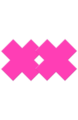 Neon X Pasties - Pink