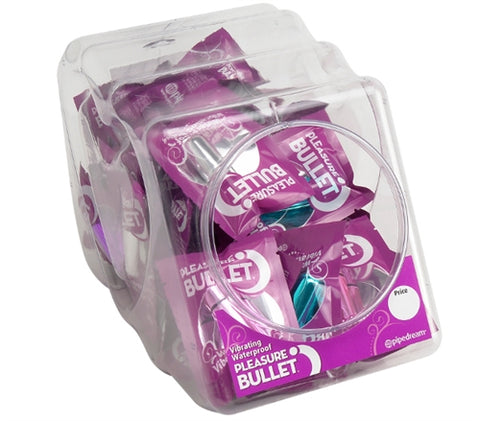 Pleasure Bulletz - 36 Piece Fishbowl - Assorted Colors