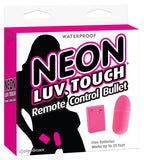 Neon Luv Touch Remote Control Bullet