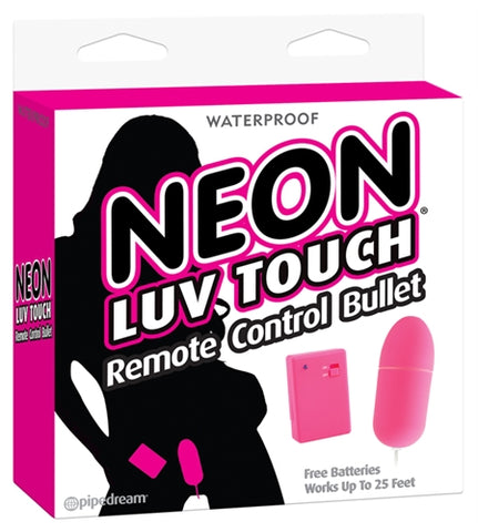 Neon Luv Touch Remote Control Bullet