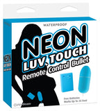 Neon Luv Touch Remote Control Bullet
