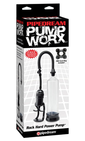 Pump Worx Rock Hard Power Pump - Black